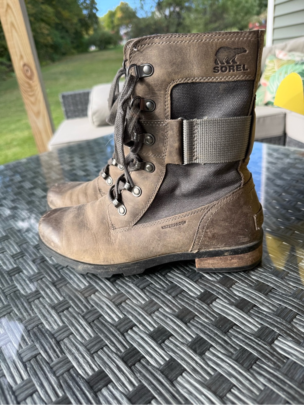 SOREL Women’s Waterproof Boots | Size 7 | Brown Leather | $65